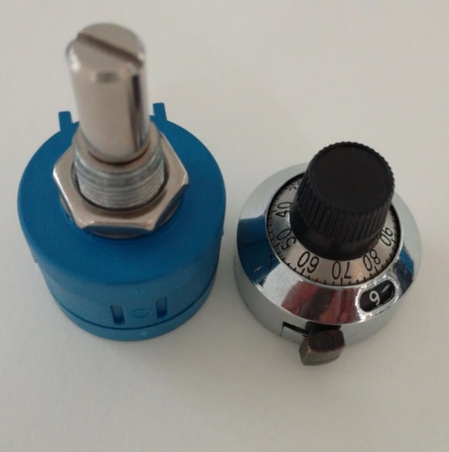 2W 10 Turns Multi Turn Wirewound Rotary Potentiometers LaserSE