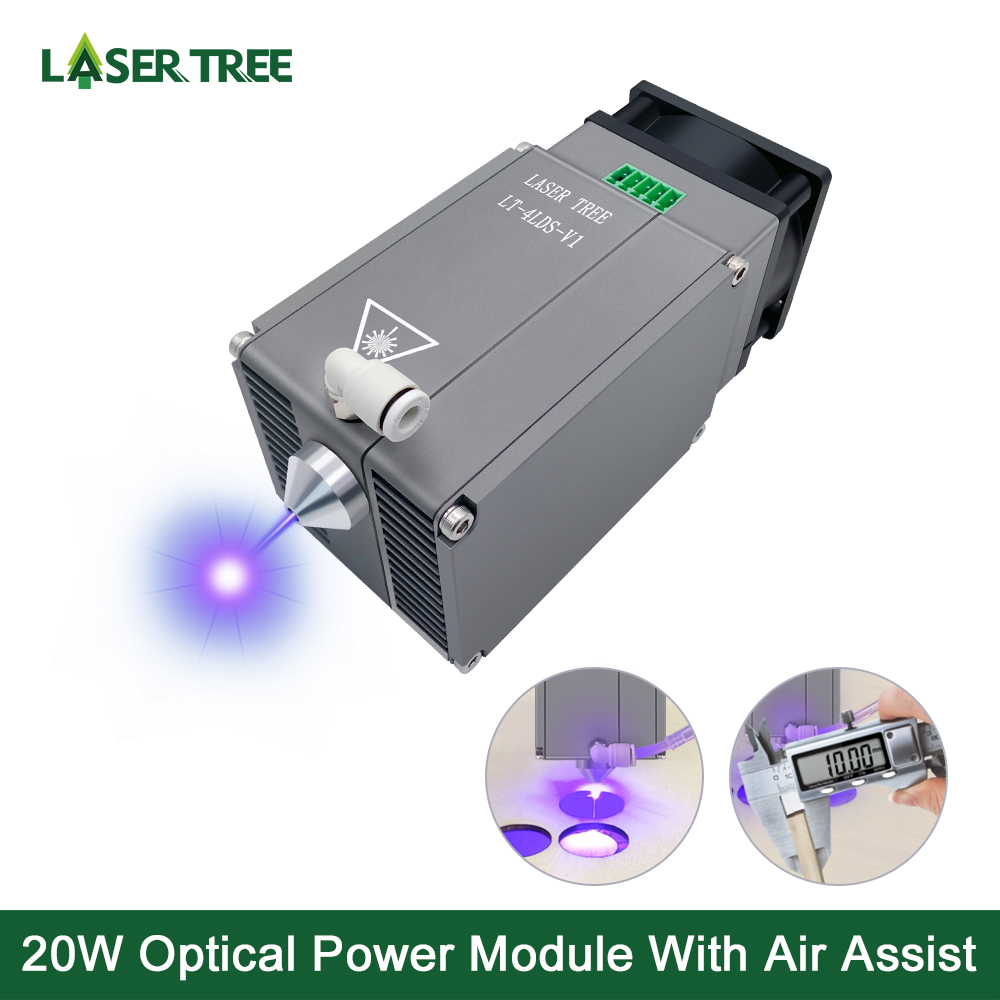 Laser Tree W Optical Power Laser Module With Air Assist Nozzles Nm