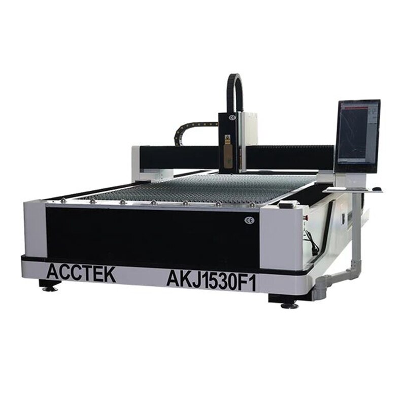 Acctek Akj1530f Raycus 1000w 1500w 2000w Fiber Laser Cutting Machine