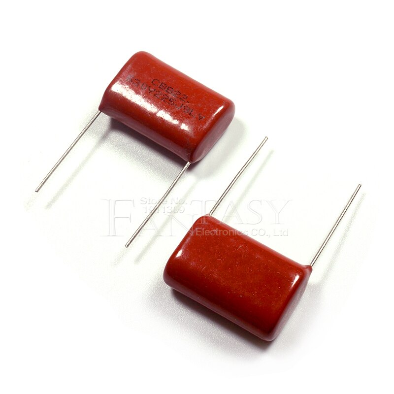 10pcs 630v225j Pitch 25mm 22uf 2200nf 225 630v Cbb Polypropylene Film Capacitor Laserse 