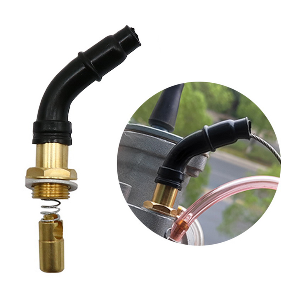 Black Handle Throttle Control, Tank Switch Gas Valve Fuel Petcock For PWK PE 24 28 30 32 34 36 38 40